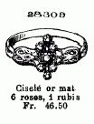 Cisel� or mat - Fr. 46.50